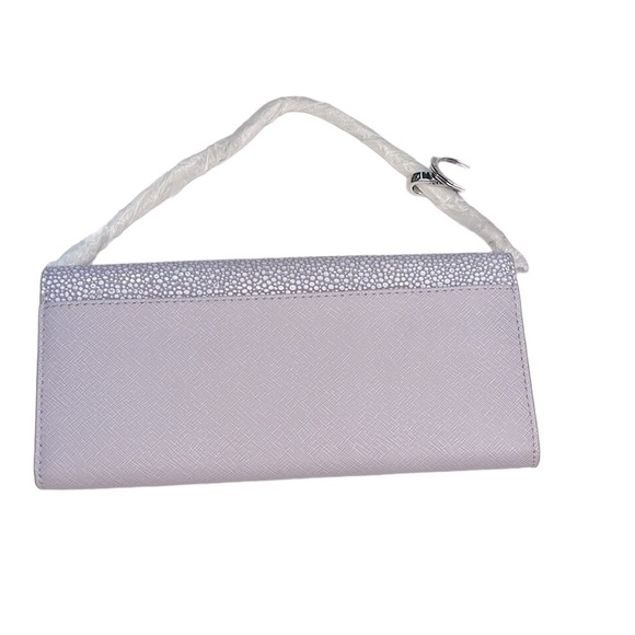 Michael Kors Walllet Trio Plus Keychain Lavender - Picture 2 of 6